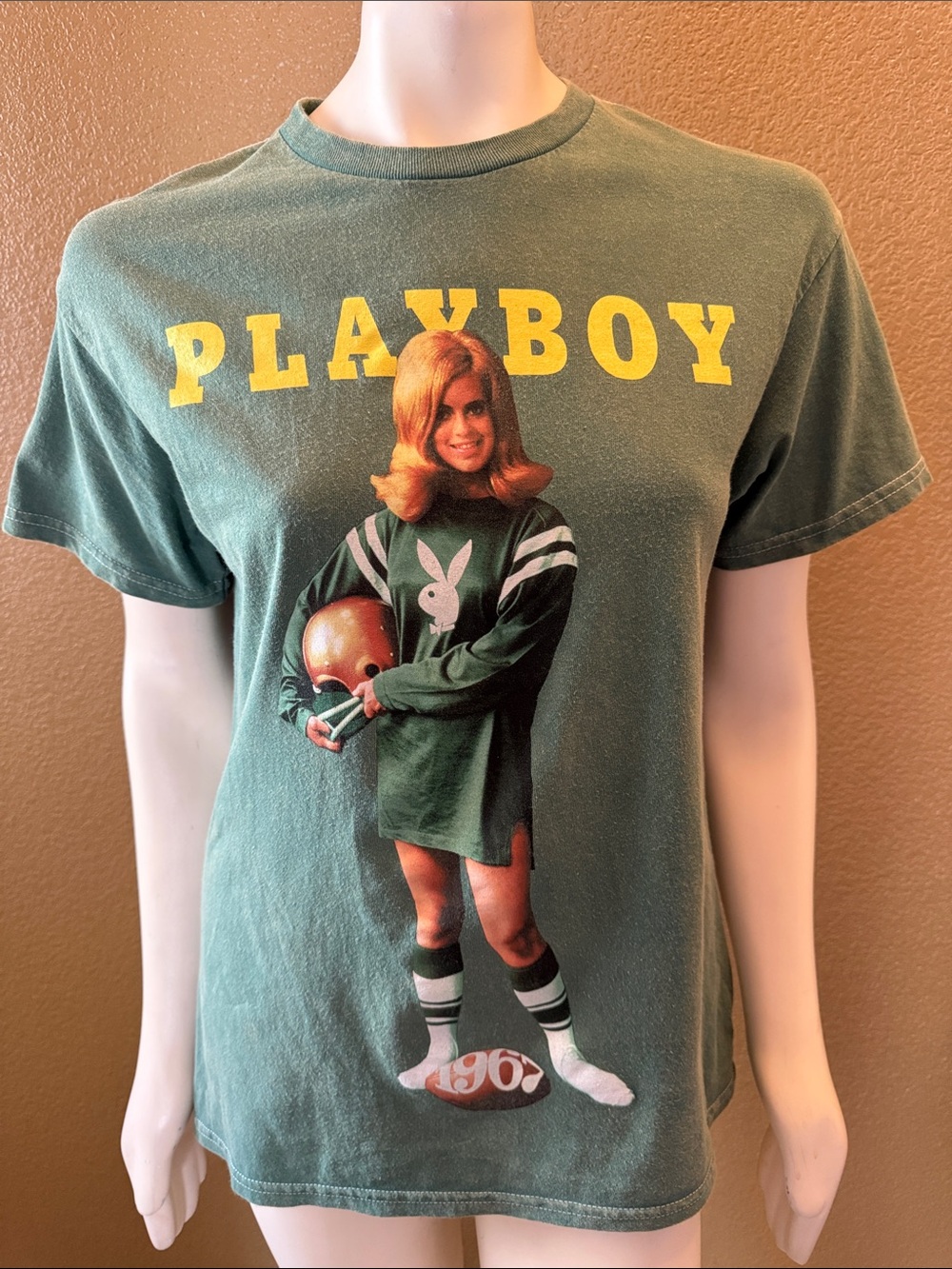 Playboy Green Graphic mens/unisex Tee